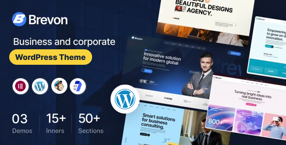 Download Brevon – Business Consulting WordPress Theme