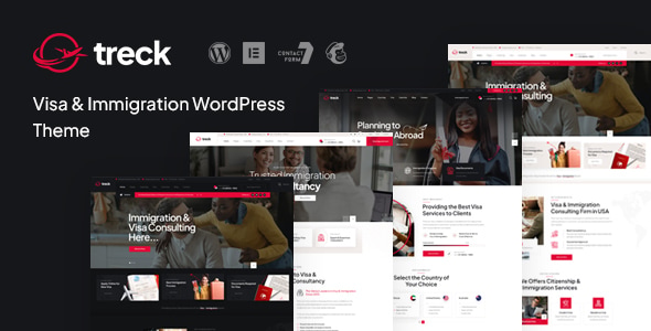 Télécharger Treck – Immigration and Visa Consulting WordPress Theme