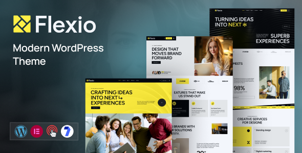 Télécharger Flexio – Modern WordPress Theme