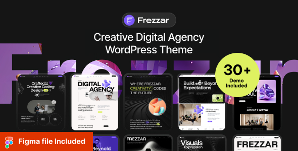 Download Frezzar – Creative Digital Agency WordPress Theme