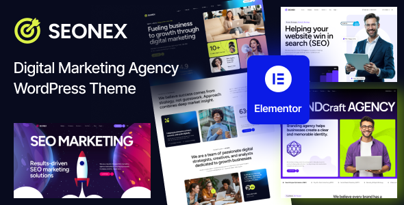 Télécharger Seonex – Digital Marketing Agency WordPress Theme