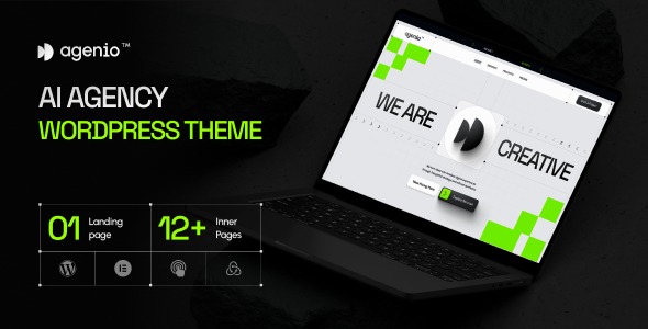 Télécharger Agenio – AI Agency WordPress Theme