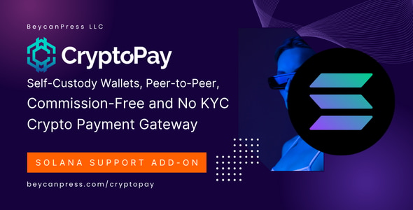 Télécharger Solana Crypto Payments Support for CryptoPay