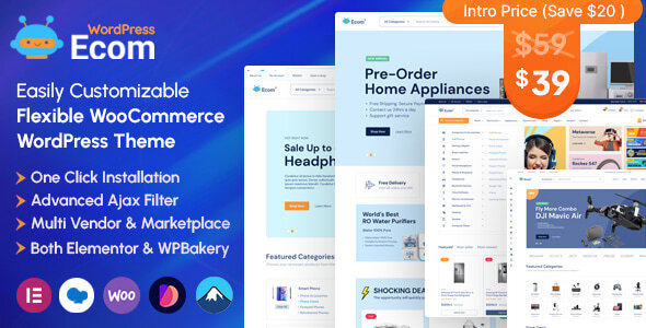 Download Ecom – Multipurpose WooCommerce WordPress Theme