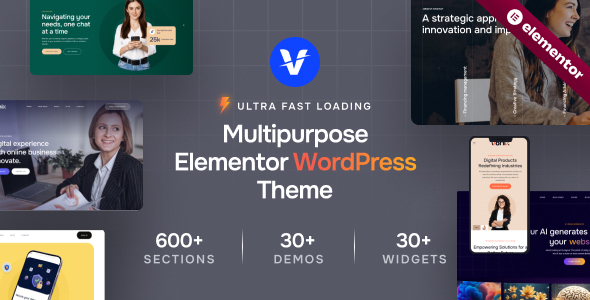 Download Vonix – Multi-purpose Elementor WordPress Theme