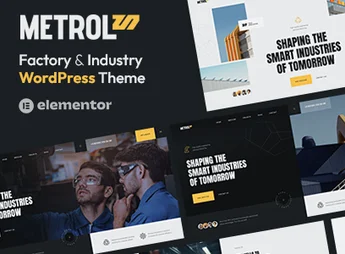 Download Metrol – Industry WordPress Theme