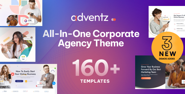 Télécharger Adventz – Corporate Business WordPress Theme
