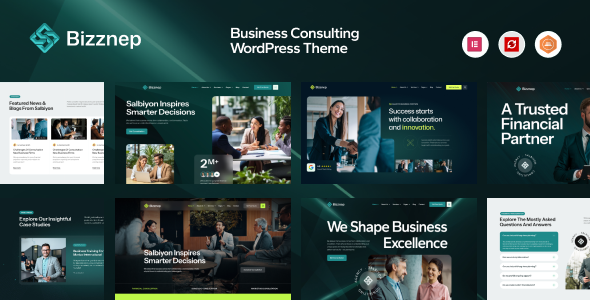 Download Bizznep – Business Consulting WordPress Theme