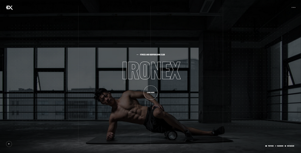 Download Ironex – Fitness WordPress Theme