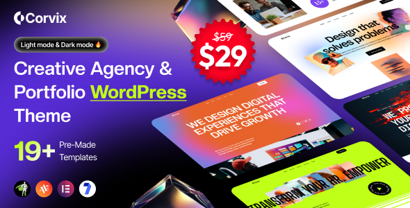 Download Corvix – Creative Agency