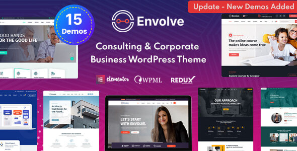 Download Envolve – Consulting Business WordPress Theme