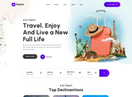 Download Goyto – Travel WordPress Theme